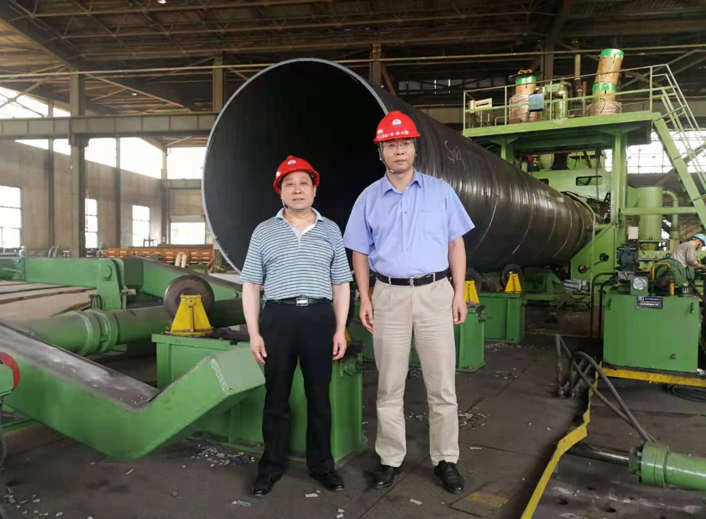 山东胜利再创钢管管径生产纪录