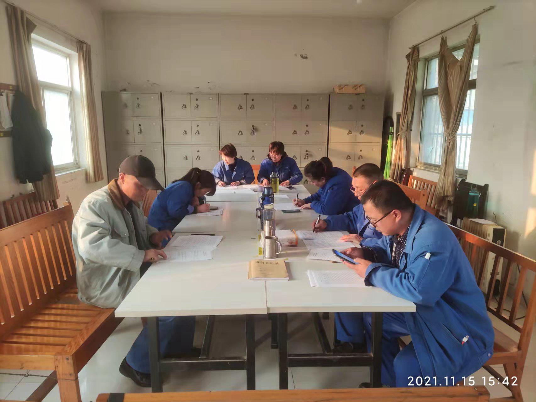 山东胜利组织全员双重预防体系、安全操作规程培训